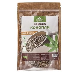 Семена конопли 100% Organic 200 гр.