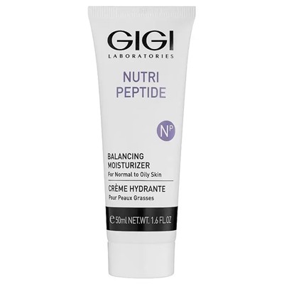 GIGI Nutri-Peptide Balancing Moist - Крем увлажняющий балансирующий для жирной кожи, 50 мл