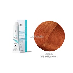 TNL, Million Gloss - крем-краска для волос (8.4 Светлый блонд медный), 100 мл