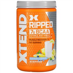 Xtend, Ripped, 7 г аминокислот с разветвленными цепями, со вкусом черничного лимонада, 495 г (1,09 фунта)