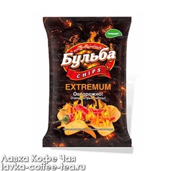 чипсы картофельные "Бульба chips" EXTREMUM со вкусом острого перца 75 г. Белпродукт