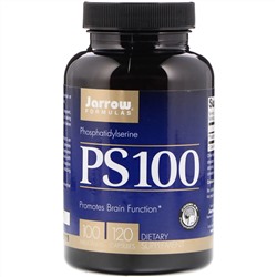 Jarrow Formulas, PS 100, фосфатидилсерин, 100 мг, 120 капсул
