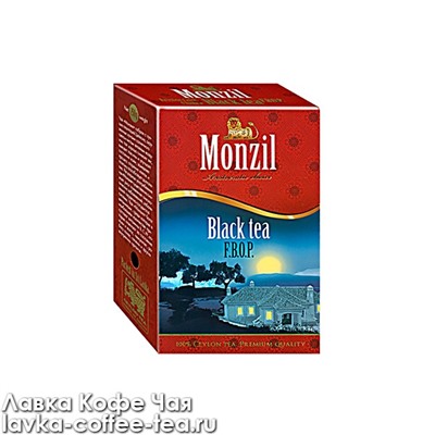 чай чёрный Monzil FBOP, картон 100 г.