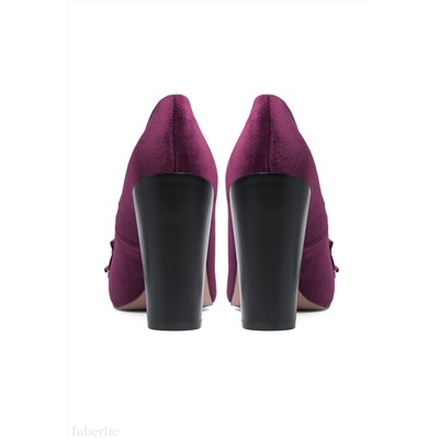 Туфли женские Violet, бордовые