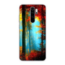 Силиконовый чехол Лес 1 на Xiaomi Redmi Note 8 Pro