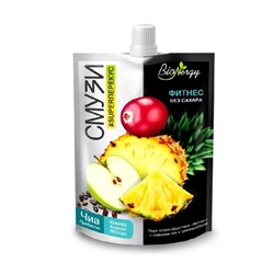 Смузи Фитнес (клюква, ананас, яблоко, чиа, пребиотик) BioNergy 120 г