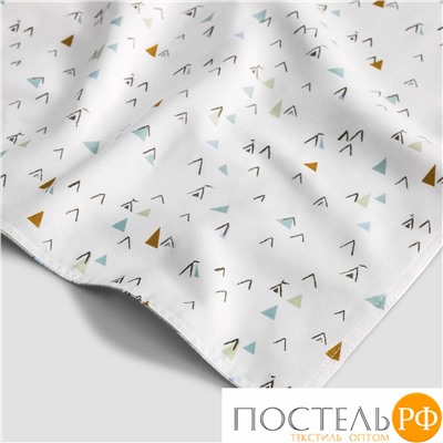 Togas КАССЛЕР бел КПБ 145х200/180х220/50х70-2, 4пр, хл/сатин