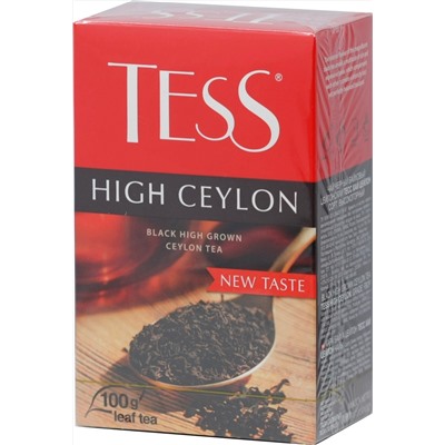 TESS. Classic Collection. HIGH CEYLON (черный) 100 гр. карт.пачка