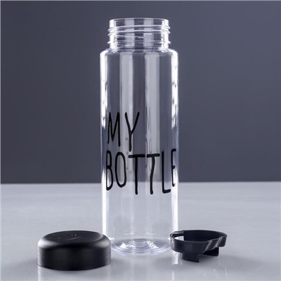 Бутылка для воды "My bottle", 500 мл, 19.5 х 6 см, микс