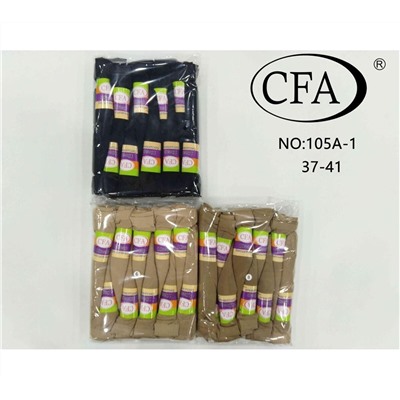 Женские капроновые носки CFA 105A-1 чёрные