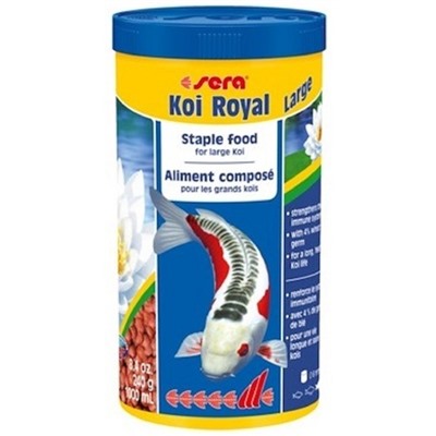 Корм Sera Koi Royal Large для прудовых рыб, 1000 мл, 240 г