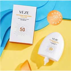 VEZE Солнцезащитный отбеливающий крем Whitening Sunscreen SPF50