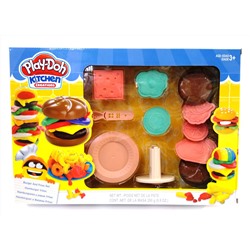Игровой набор для лепки Play-Doh «Бургер на тарелке»
