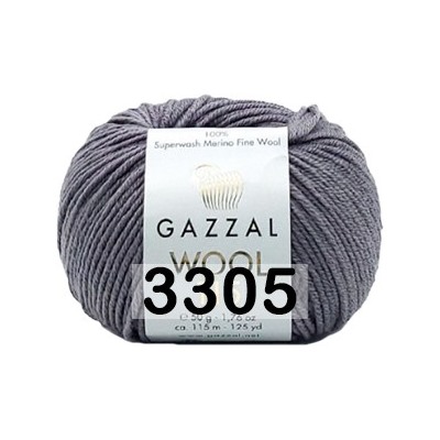 Пряжа Gazzal Wool 115