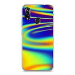 Силиконовый чехол Holographic texture на ZTE Blade V10 Vita