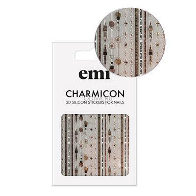 EMI, Charmicon 3D Silicone Stickers - 3D-наклейки для ногтей №224 (Lucky)