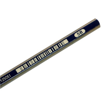 Карандаш чёрнографитный Faber-Castell GOLDFABER 1221 5B, шестигранный, цена за 1 шт