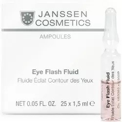 Увлажняющая и восстанавливающая сыворотка в ампулах для контура глаз Eye Flash Fluid, 7 ампул х 1,5 мл