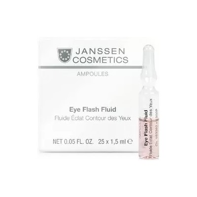 Увлажняющая и восстанавливающая сыворотка в ампулах для контура глаз Eye Flash Fluid, 7 ампул х 1,5 мл