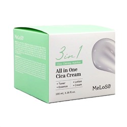 Dr.MeLoSo Крем для лица с экстрактом центеллы / All in One Cica Cream, 100 мл