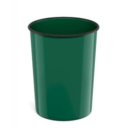 Корзина для бумаг 13,5 литров литая Classic зеленая 58452 ErichKrause