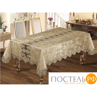 SK-300/02 Скатерть EFOR VIOLETTA 160*220 прямоугольная капучино