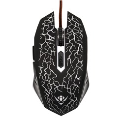 Мышь оптическая Nakatomi Gaming mouse MOG-15U (black) игровая