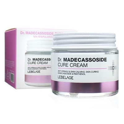 Lebelage Антивозрастной успокаивающий крем для лица с мадекассосидом / Dr. Madecassoside Cure Cream, 70 мл