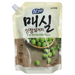 Средство для мытья посуды, фруктов, овощей Chamgreen с японским абрикосом м/у, Корея, 1 л Акция
