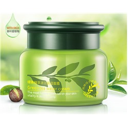 УЦЕНКА! Омолаживающий питательный крем с экстрактом зеленого чая Rorec Green Water Cream, 50 гр.