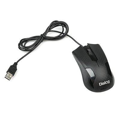 Мышь оптическая Dialog Pointer MOP-08U (black)