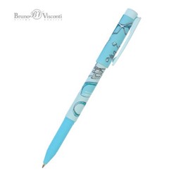 Ручка шариковая 0.7 мм "FreshWrite. Life Style. Blue dream" синяя 20-0214/82 Bruno Visconti