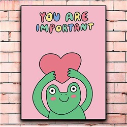 Постер «You are important» большой