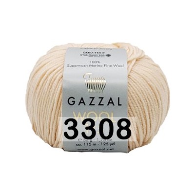 Пряжа Gazzal Wool 115