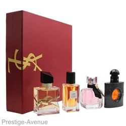 Подарочный набор YSL 4х30 ml (Красный)