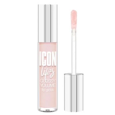 LUX visage LIP  Блеск для губ с эффектом объема ICON lips glossy volume 501 Baby Pink