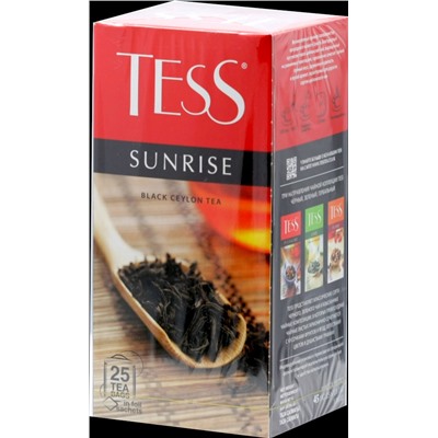 TESS. Classic Collection. SUNRISE (черный) карт.пачка, 25 пак.