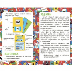 Игра карточная. Флагомания. Россия. 85 карточек. 8х12 см