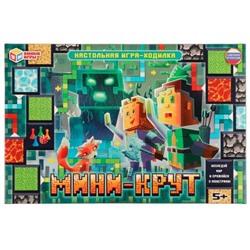 Настольная игра-ходилка Мини - Крут. 217х330х27 мм. Умные игры