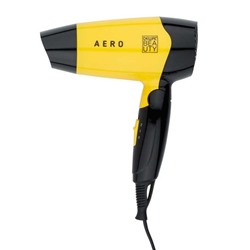 Dewal Beauty Фен для волос дорожный / Aero Yellow HD1002-Yellow, 1400 Вт, желтый