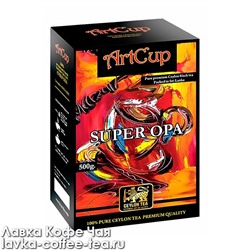 чай чёрный ArtCup Super OPA, картон 500 г. Шри-Ланка