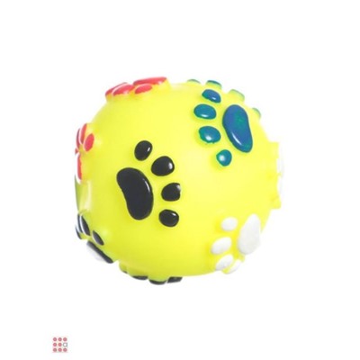 Резиновый мячик-пищалка для собак 1шт