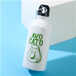 Бутылка для воды "Avocato", 400 мл