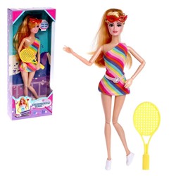 Кукла-модель шарнирная «Спортсменка» с аксессуарами 5066316