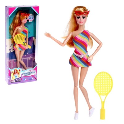 Кукла-модель шарнирная «Спортсменка» с аксессуарами 5066316