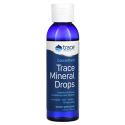 Trace Minerals Research,  ConcenTrace, капли с микроэлементами, 118 мл