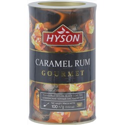 HYSON. Gourmet. Caramel Rum 100 гр. картонная туба