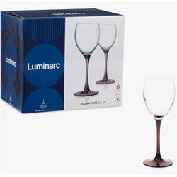 Набор фужеров для вина Luminarc Signature Лилак 6*250 мл.
