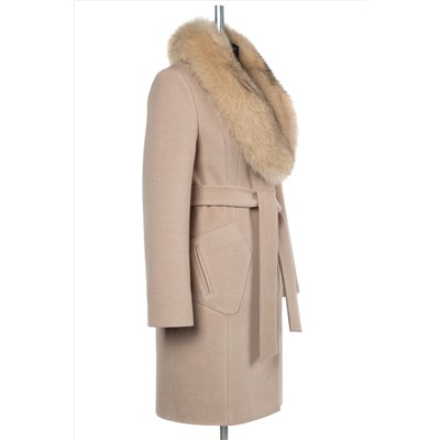 02-2999 Пальто женское утепленное (пояс)