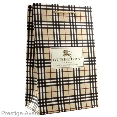 Подарочный пакет Burberry 23см х 15см (мал)